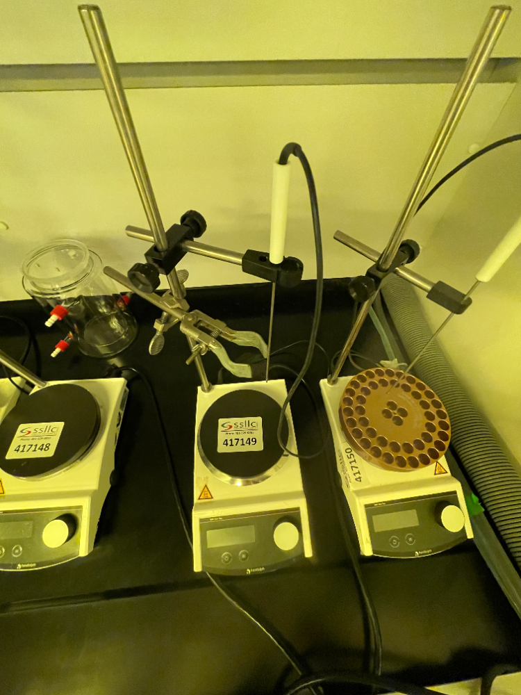 Image of Heidolph MR Hei-Tec Hotplate Stirrer with Block Insert